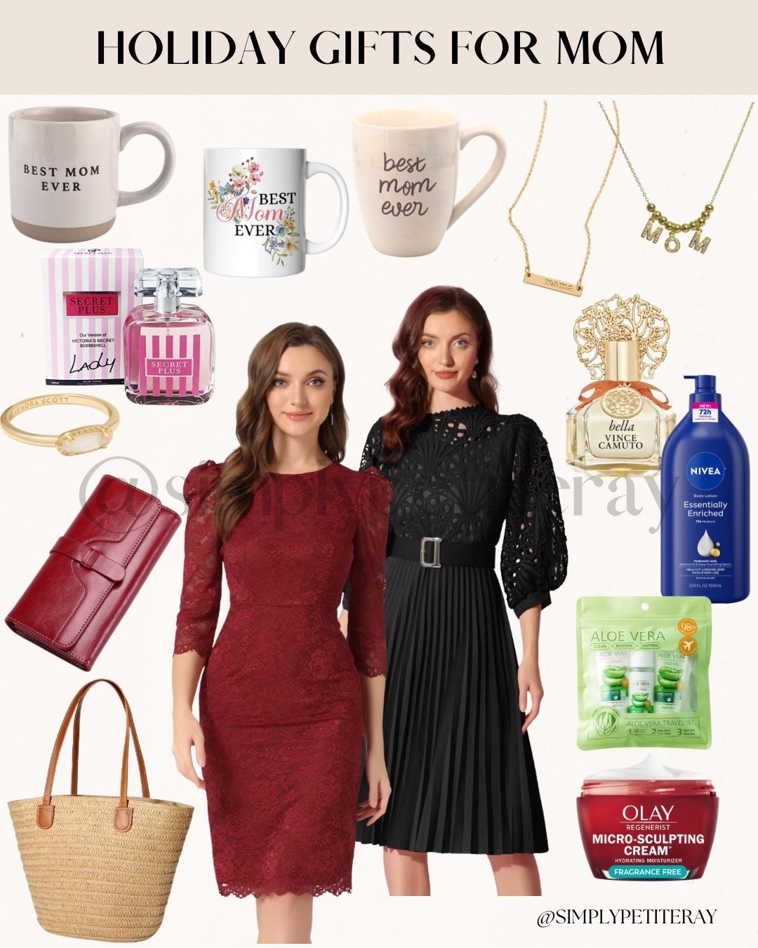 ✨ Holiday Gifts for Mom — Target & Walmart Finds 🎄🎁

Looking for the perfect gift for Mom this holiday season? 💕 These affordable and thoughtful Target and Walmart picks are guaranteed to make her feel special! From cozy “Best Mom Ever” mugs ☕ to elegant jewelry, luxurious fragrances, and self-care must-haves like Olay and Nivea, there’s something here for every kind of mom.

💃 Dress her up for the holidays with timeless lace dresses or surprise her with chic handbags and beauty sets — all without breaking your budget.

🛒 Shop these Holiday Gifts for Mom from Target & Walmart and make this season one she’ll remember forever. 🎁

⸻

#HolidayGiftsForMom #WalmartFinds #TargetFinds #AffordableGifts #GiftIdeasForMom #TargetStyle #WalmartStyle #MomGifts #HolidayGiftGuide #ChristmasGiftsForMom #GiftGuide2025 #WalmartFavorites #TargetFavorites #HolidayDeals #BudgetFriendlyGifts #GiftGuideForHer #LastMinuteGifts #TargetHoliday #WalmartHoliday #ChristmasShopping #MomLife #WalmartHaul #TargetHaul #HolidayStyle #GiftIdeas2025

#LTKGiftGuide #LTKFindsUnder50 #LTKHoliday