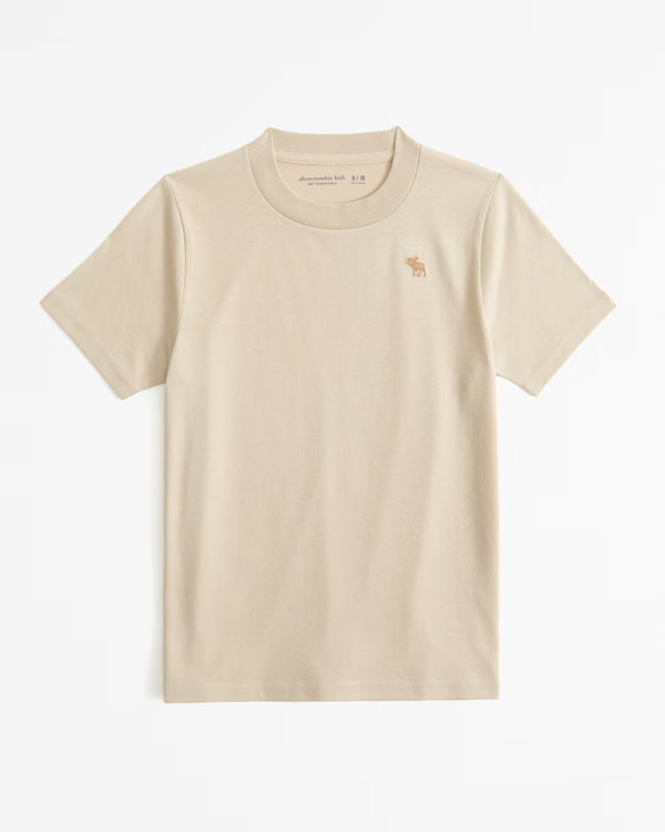 essential icon crew tee | Abercrombie & Fitch (US)