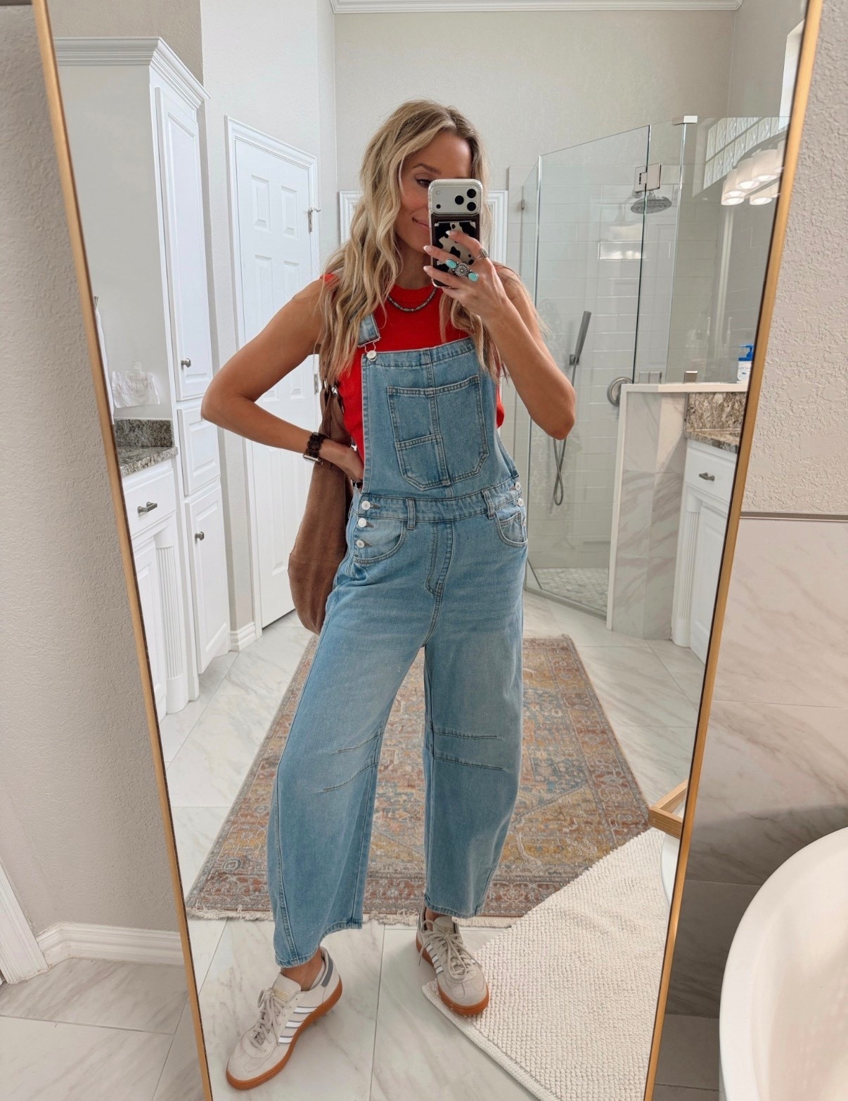 🤍 These FP inspired overalls are SO 👏🏼 GOOD! I have had them for years & love how much they look like the real deal for wayyyyy less. 

Wearing size s / my tts 

#LTKootd #LTKgrwm #LTKmomlife