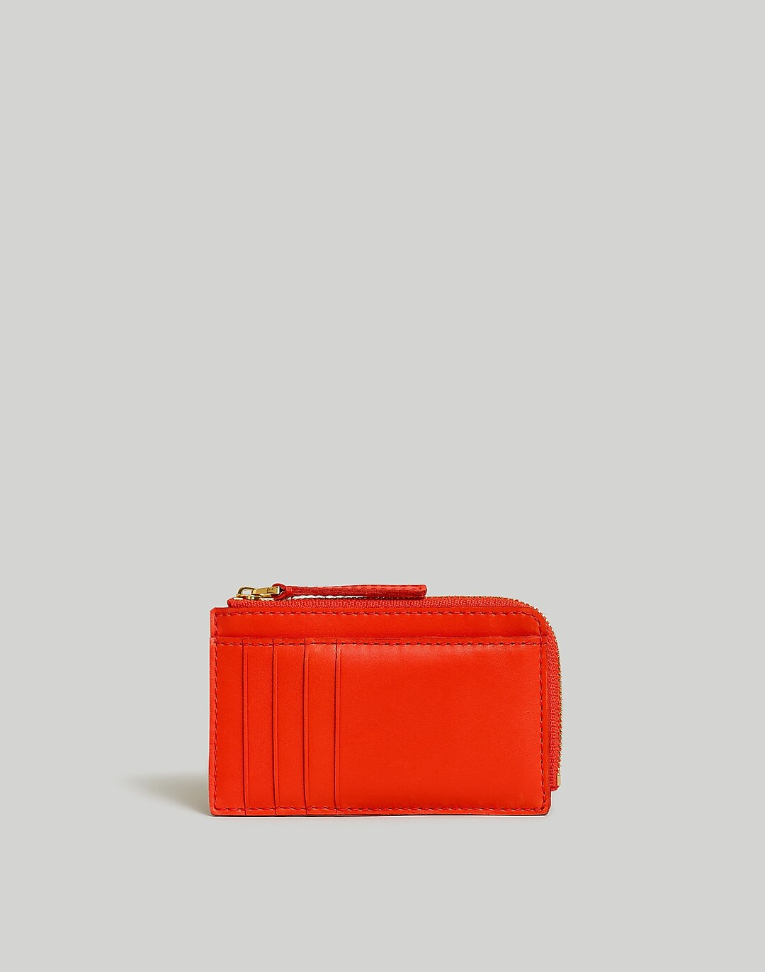 The Essential Zip Card Case Wallet | Madewell