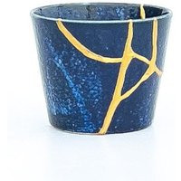 Blue Kintsugi Mug - Real Kintsugi- Gold Repair Cup Ocean & Yellow Wabi Sabi -Birthday Gift Pottery Japanese | Etsy (US)