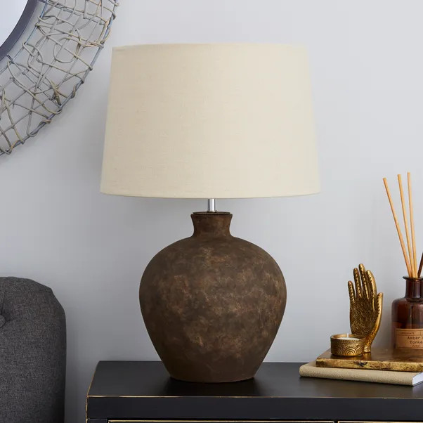 Santiago Large Washed Urn Table Lamp | Dunelm (migrated)