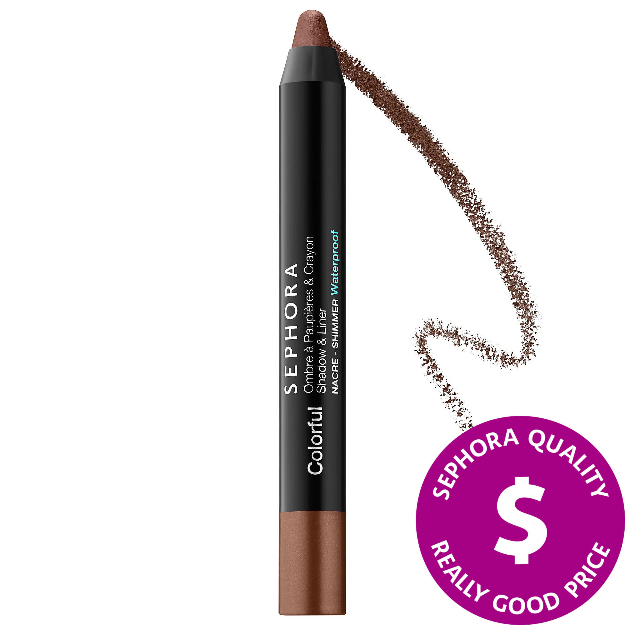 SEPHORA COLLECTION Sephora Colorful® Waterproof Eyeshadow & Eyeliner Multi-Stick 07 Brown | Sephora (US)