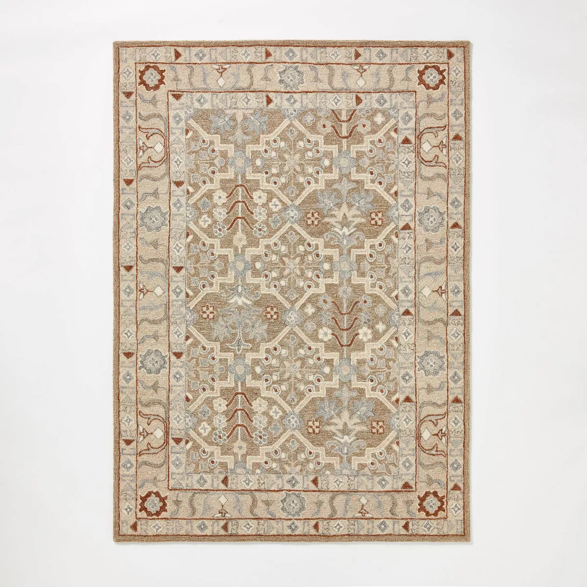Tufted Persian Style Mushroom Rug Beige - Threshold™ designed with Studio McGee | Target