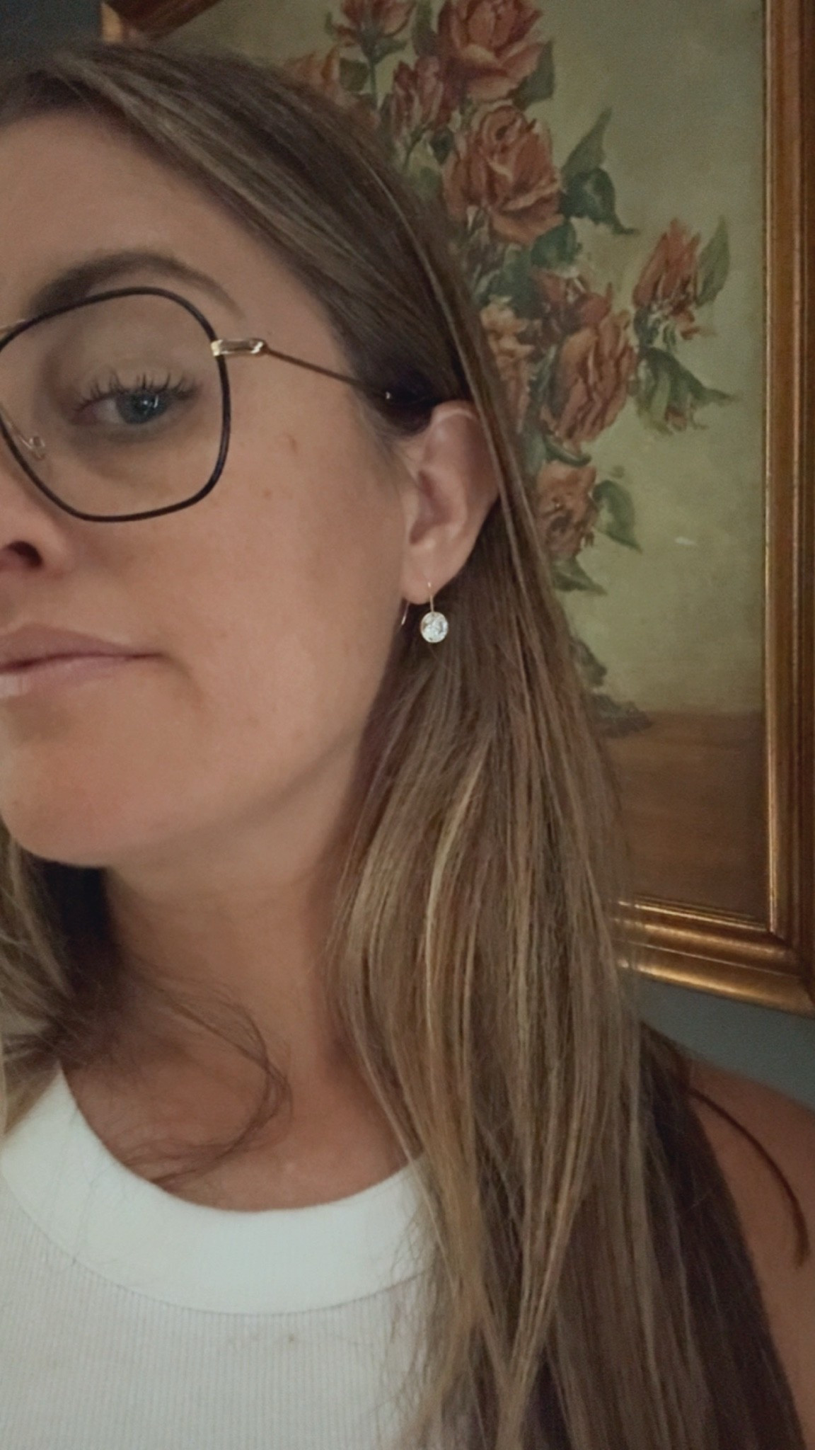 Loving these simple everyday earrings 💎 these are the 10mm gold