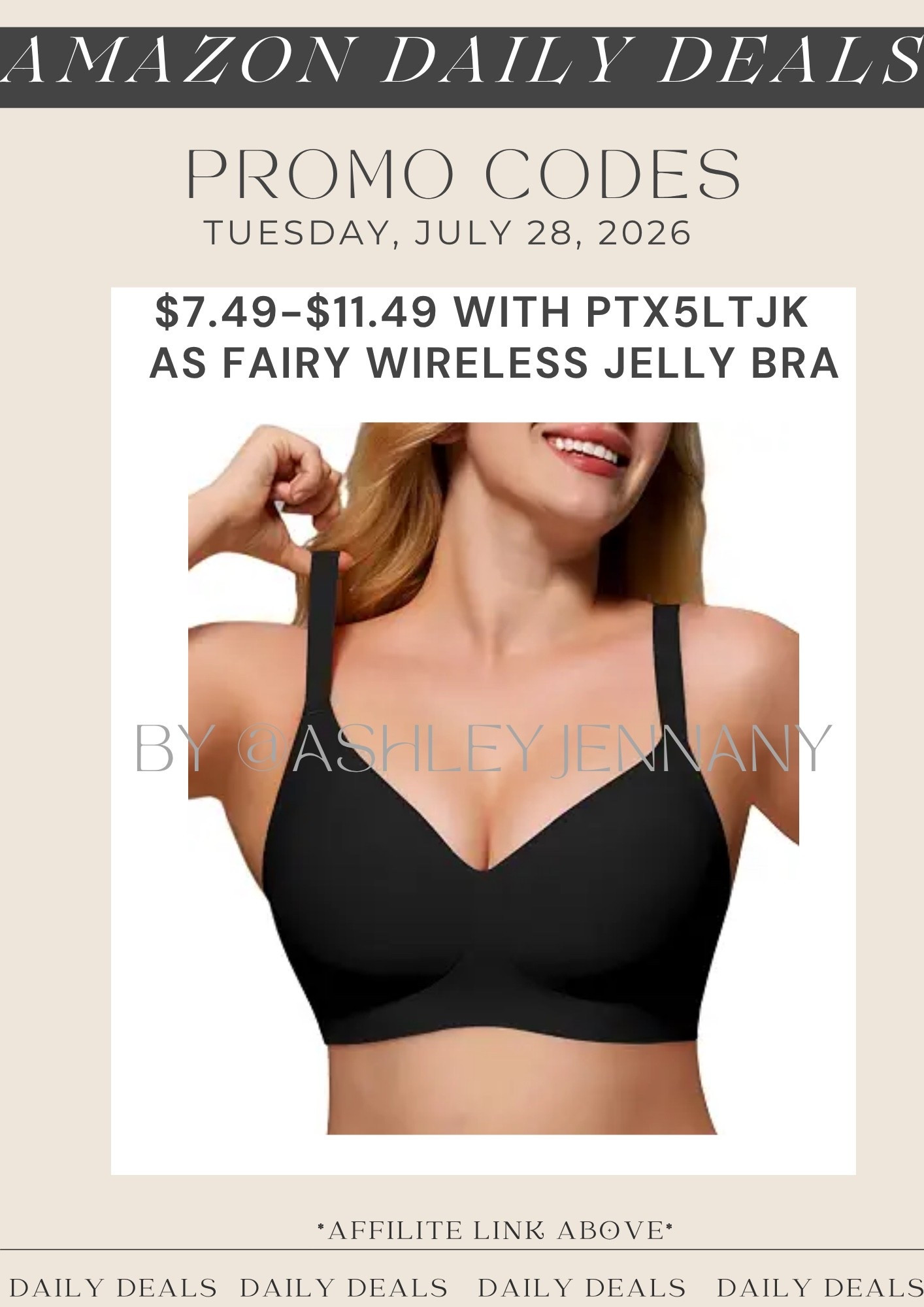 Wireless jelly bra

#LTKSaleAlert #LTKMidsize #LTKgrwm