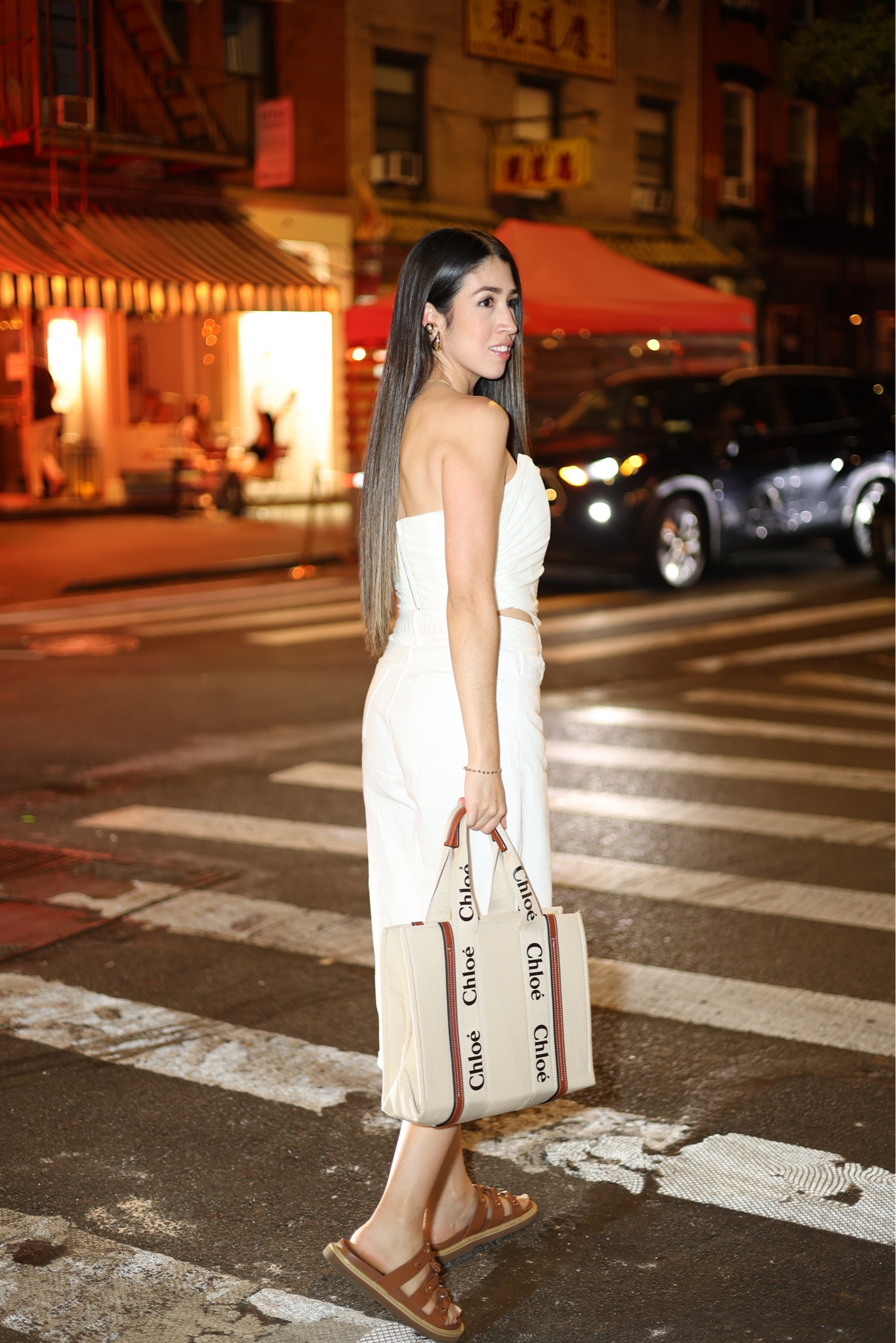 When in doubt wear white! 🤍 date night out causal simple outfit! 

#LTKU #LTKStyleTip #LTKFindsUnder50