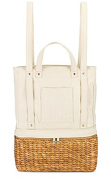 L*SPACE Road Tripping Backpack in Cream & Tan from Revolve.com | Revolve Clothing (Global)