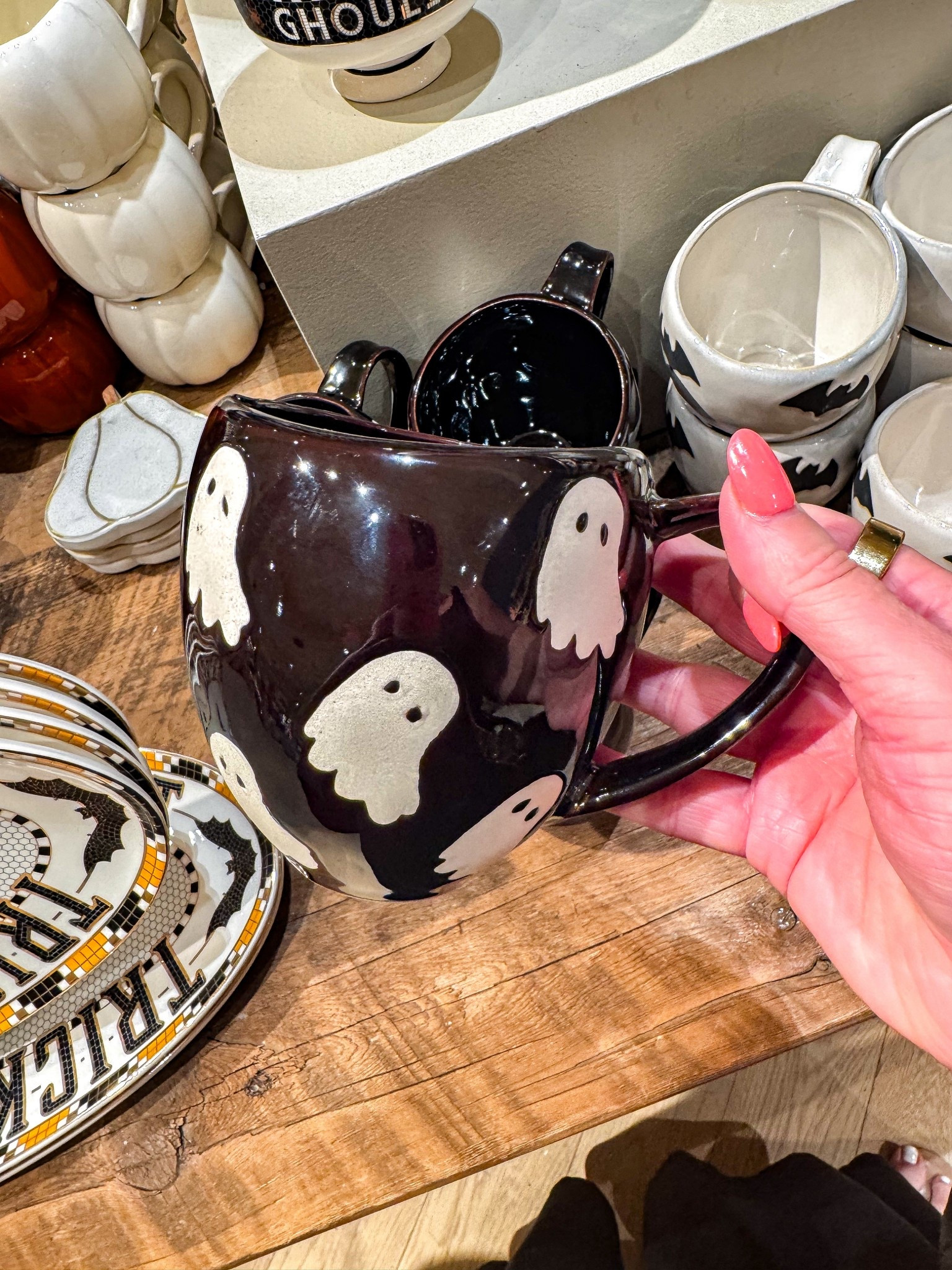 Anthropologie Halloween home decor 
Ghost mug 
Kitchen finds 

Home finds, home decor, spooky season 

#LTKHome #LTKautumn #LTKSeasonal