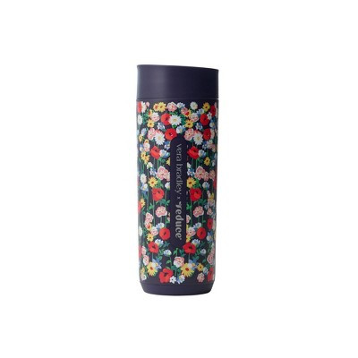 Reduce x Vera Bradley 16oz Perk Insulated Stainless Steel Leak Proof Coffee Tumbler Poppy Meadow | Target