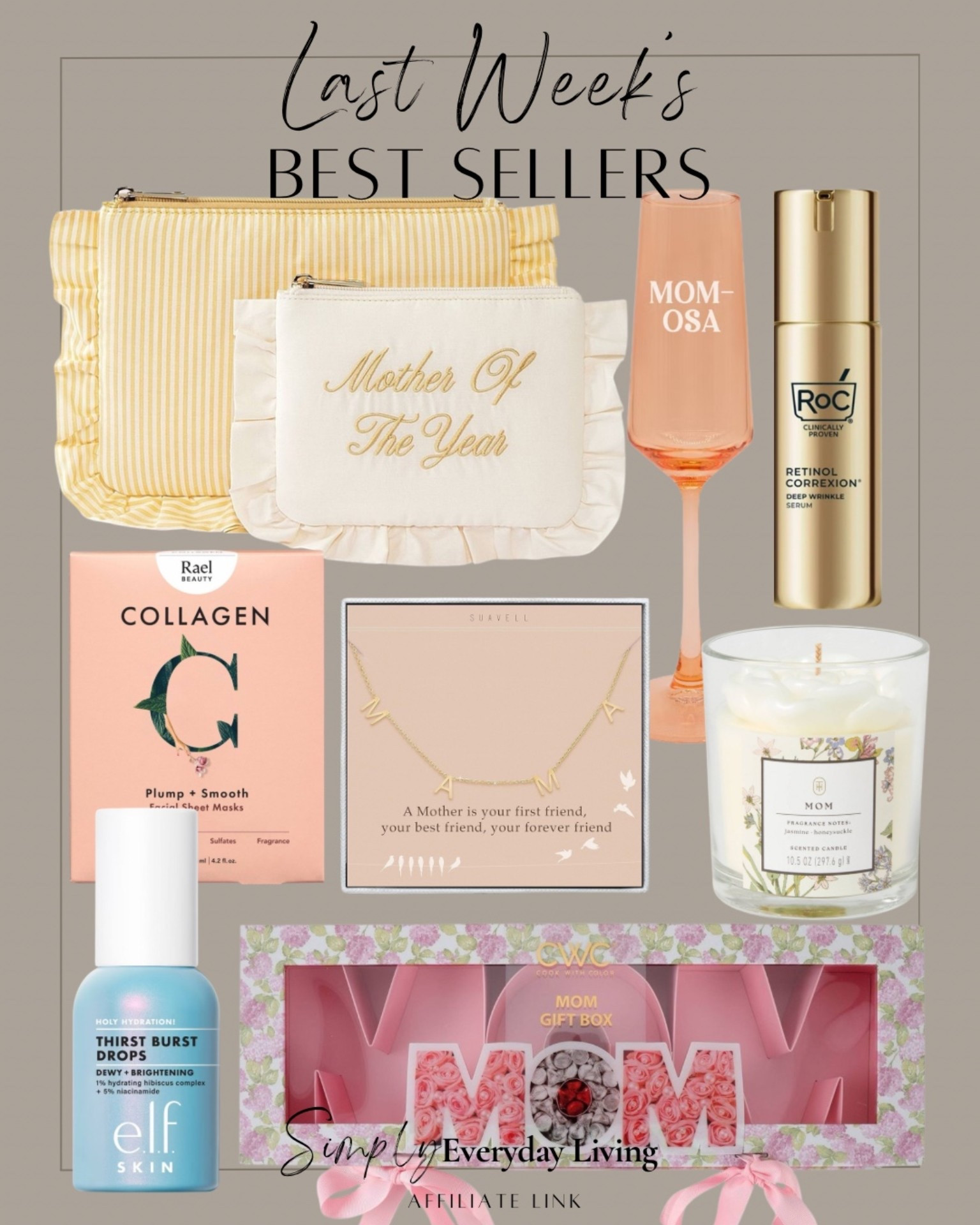 Check out last weeks best sellers! So many cute Mother’s Day finds here