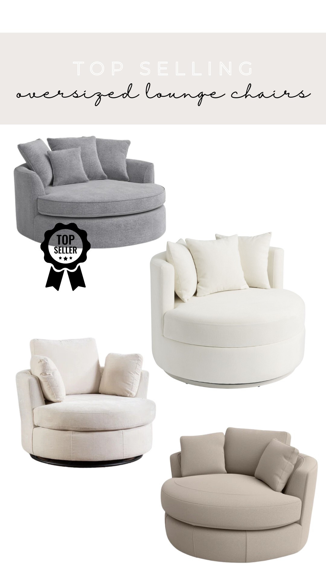 Top selling oversized chairs | Sixpenny Neva Round Daybed dupe | Round daybed | oversized round chair | oversized accent chair | recessed arm swivel chair | oversized swivel chair | swivel barrel chair | Oversized barrel swivel chair | oversized upholstered swivel chair | oversized living room swivel chair | oversized swivel chair | large swivel chair | large living room swivel chair | large barrel swivel chair | swivel accent chair | oversized swivel accent chair | down filled swivel chair | oversized down filled swivel chair | splurge or save | living room chair | living room seating | oversized living room seating | oversized living room chair | cozy living room chair | world market oversized chair | world market rico chair | rico swivel chair 




#LTKHome #LTKSaleAlert #LTKStyleTip