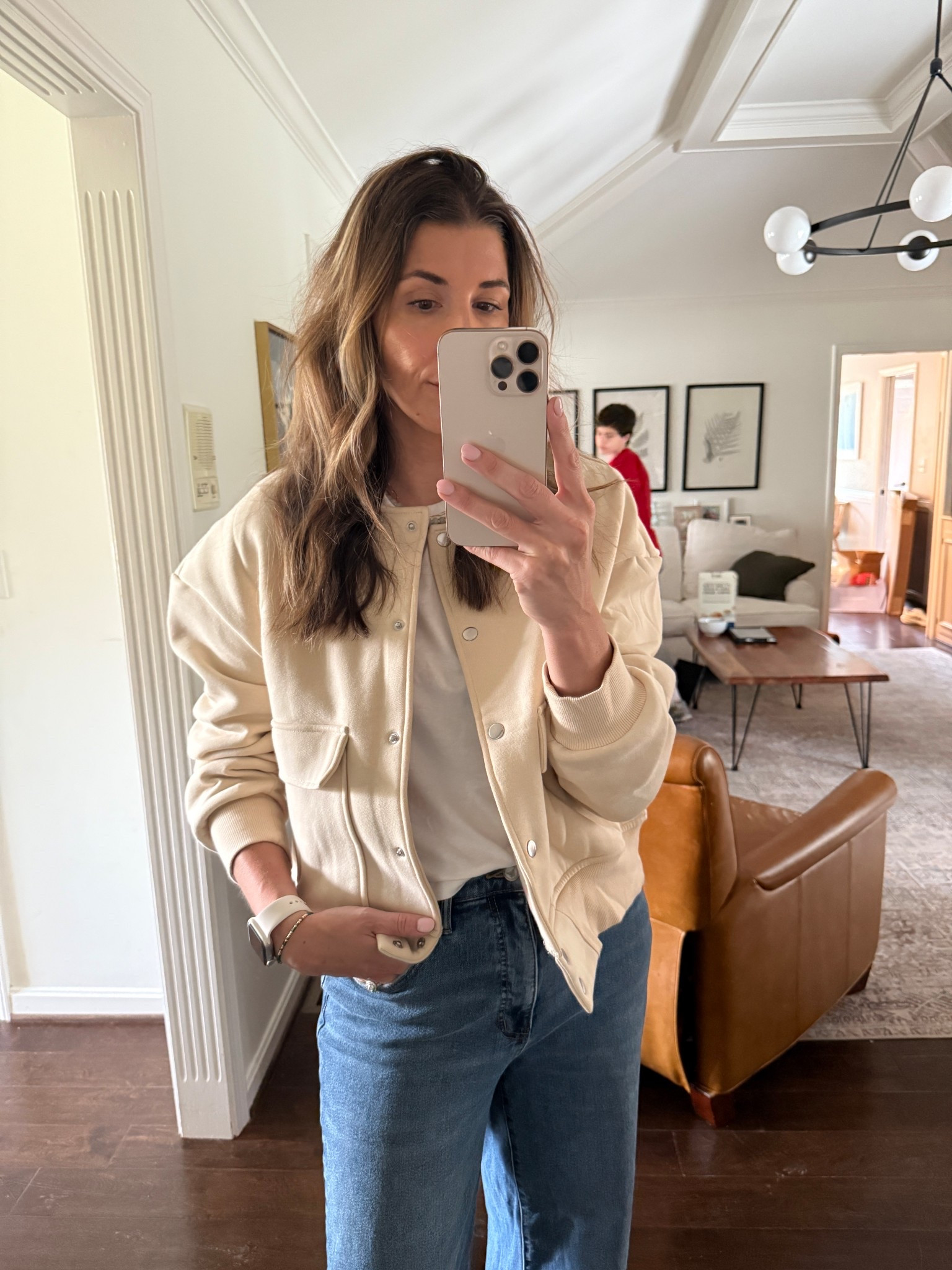 Cozy bomber jacket for $20 - comes in a few colors 

#LTKFindsUnder50 #LTKSeasonal #LTKOver40