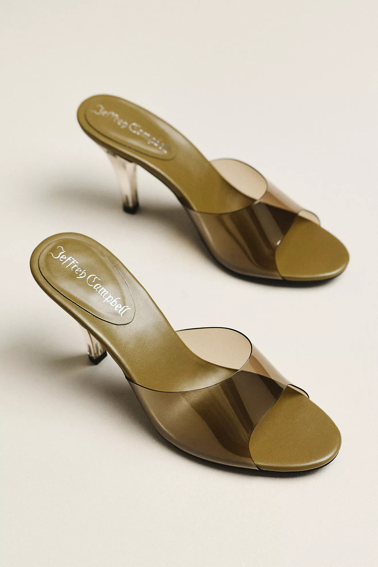 Jeffrey Campbell Clear Mule Heels | Anthropologie (US)