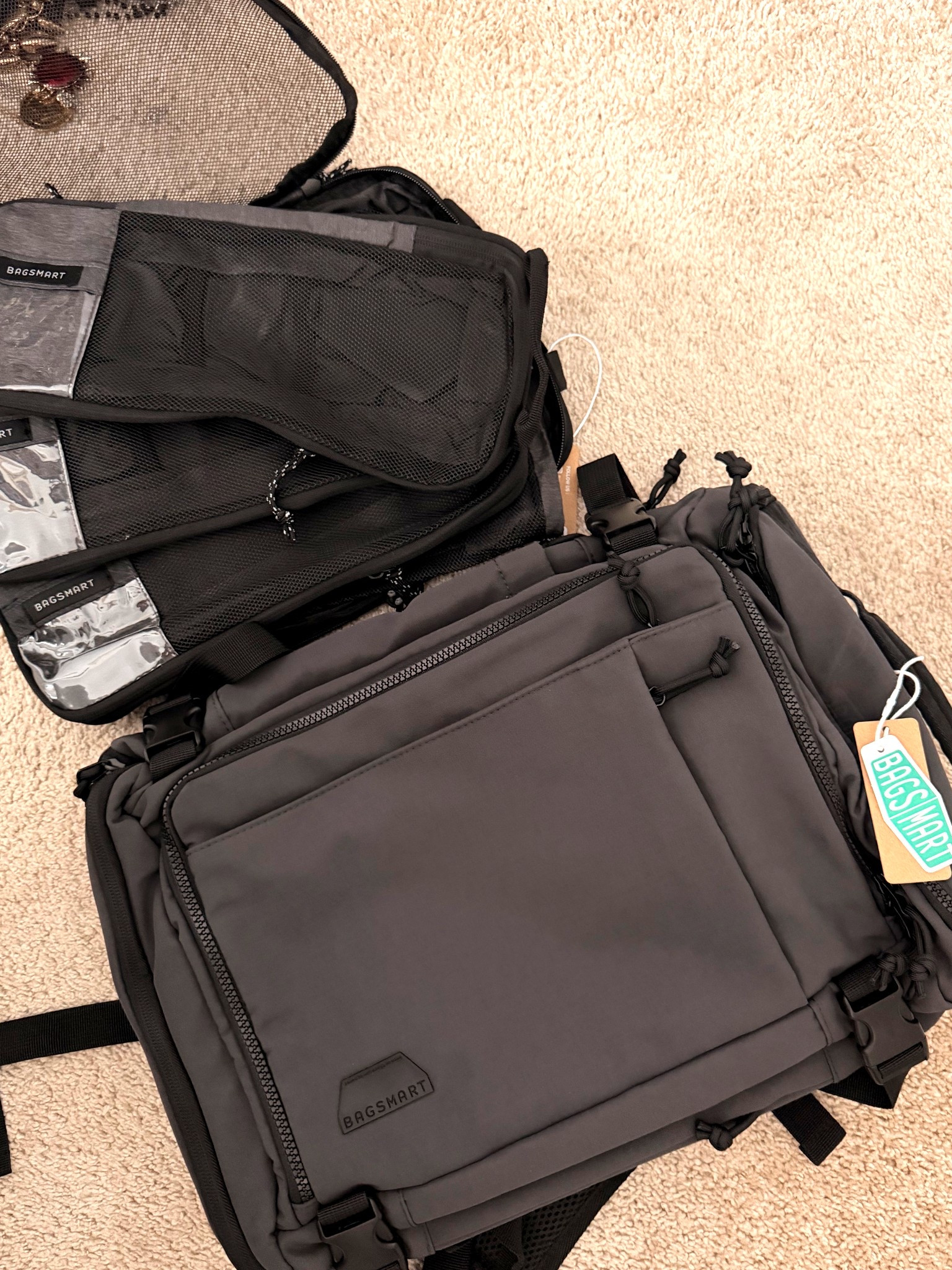 Packing for a two week trip with our new Bahamas’s items!!! 🙌🙌🙌 #travel #packing #bagsmart #travelessentials #packingcubes #traveltips  

#LTKTravel