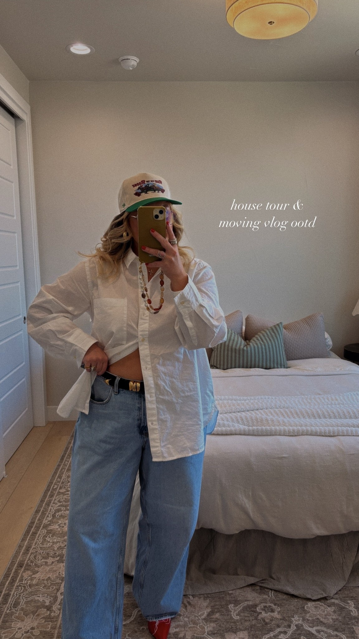 house tour & 
moving vlog ootd