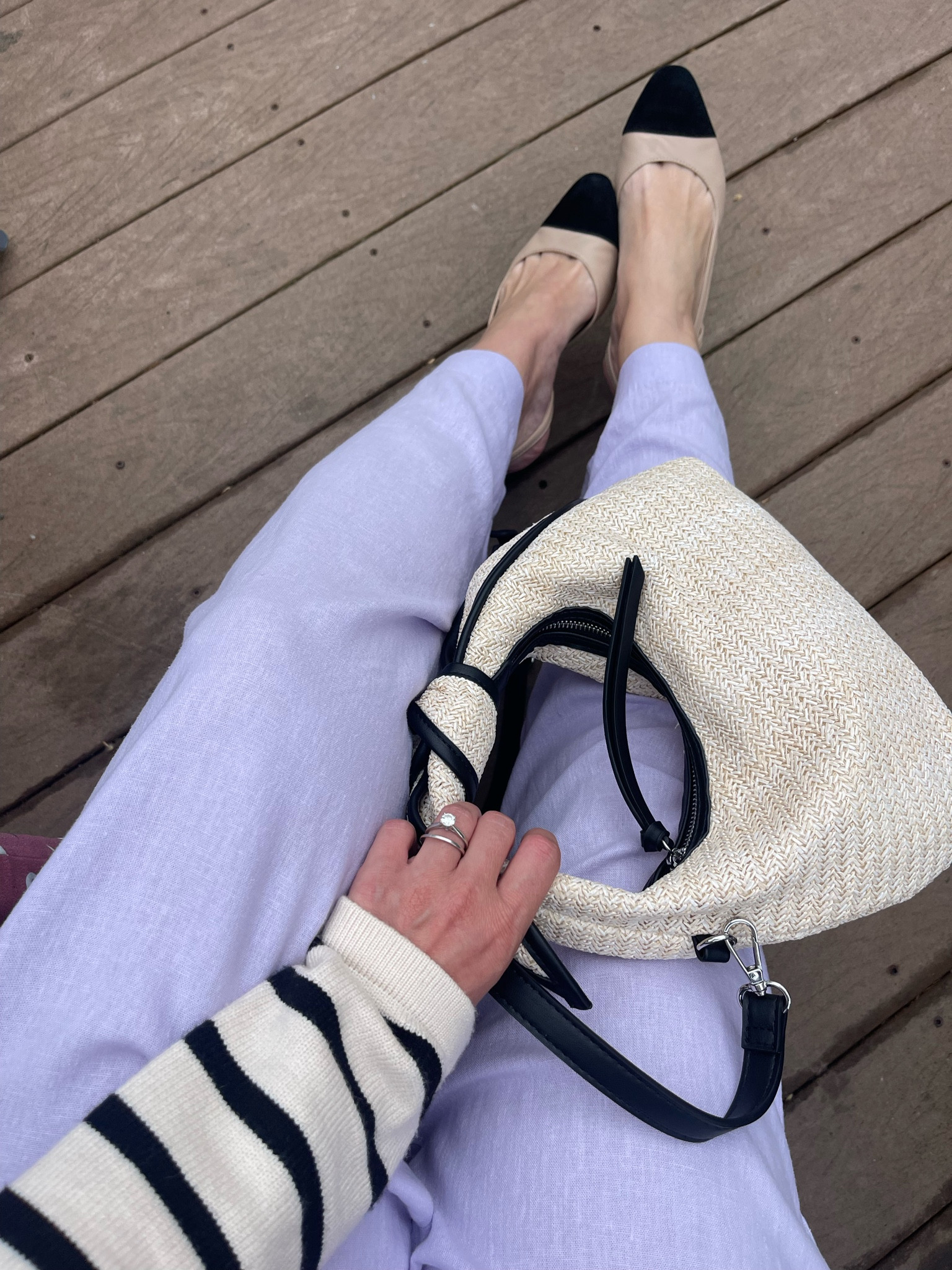 Lilac & stripes is now my favorite combo 😍

#LTKfindsunder50 #LTKsalealert #LTKmidsize
