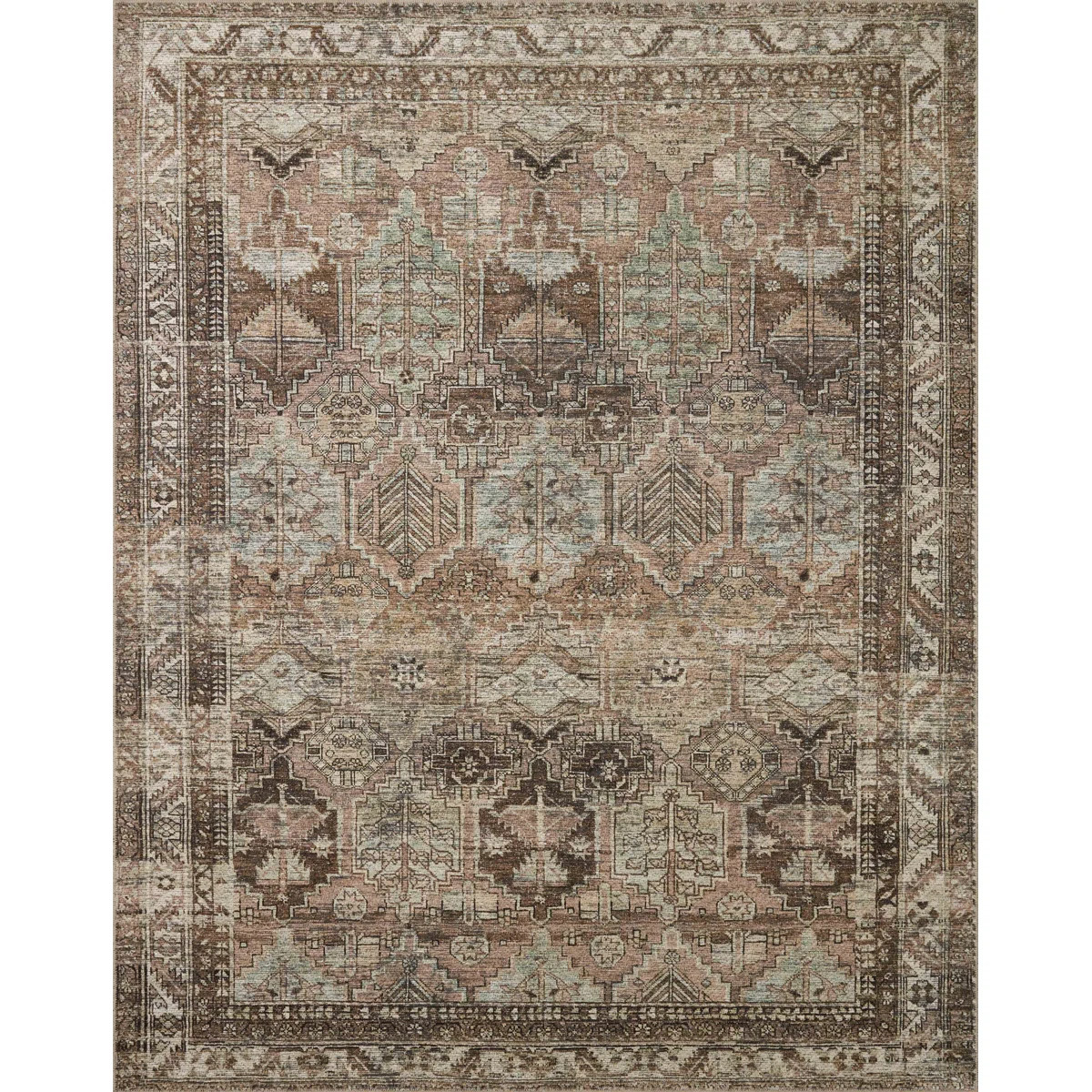 Amber Lewis x Loloi Billie Oriental Clay/Sage Area Rug | Wayfair North America
