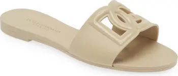 Bianca Interlock Slide Sandal (Women) Tan Sandals Tan Slides Tan Slide Sandals 2024 | Nordstrom