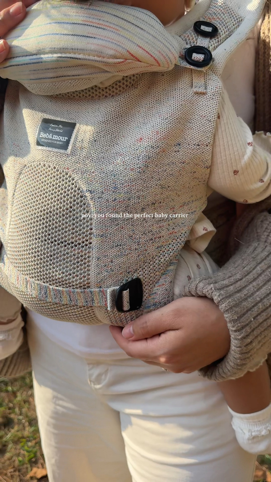 A baby carrier that comes with it all! ☺️
#babycarrier #momlife #babyessentials #babymusthaves 

#LTKKids #LTKBaby #LTKFamily