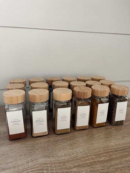 amazon home finds / amazon seasoning organization 

jars are from amazon , labels are from Etsy 


#LTKHome