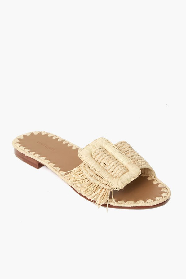 Natural Raffia Kia Sandals | Tuckernuck (US)