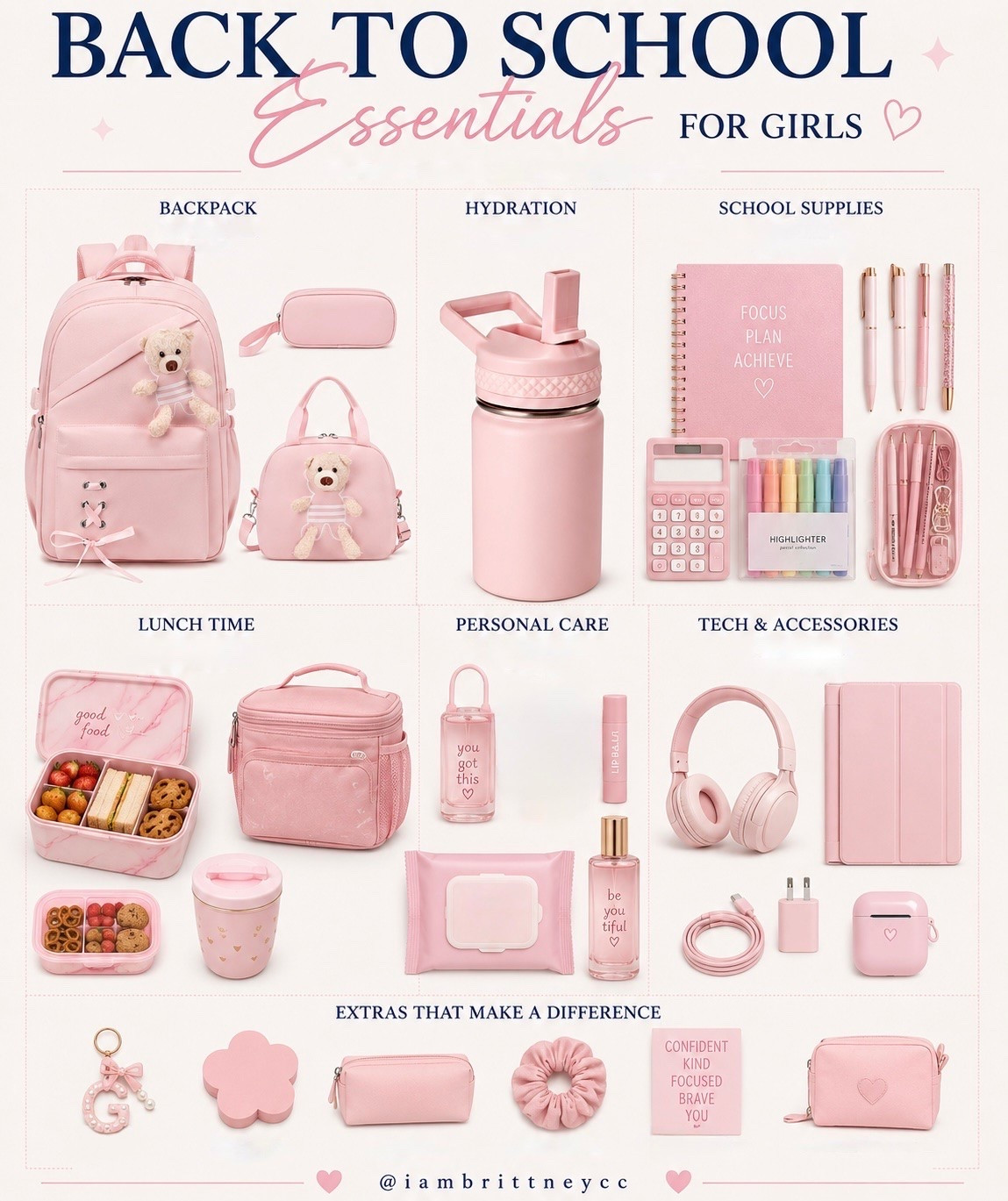 🎒Back to School Essentials for girls

#LTKKids #LTKmomlife