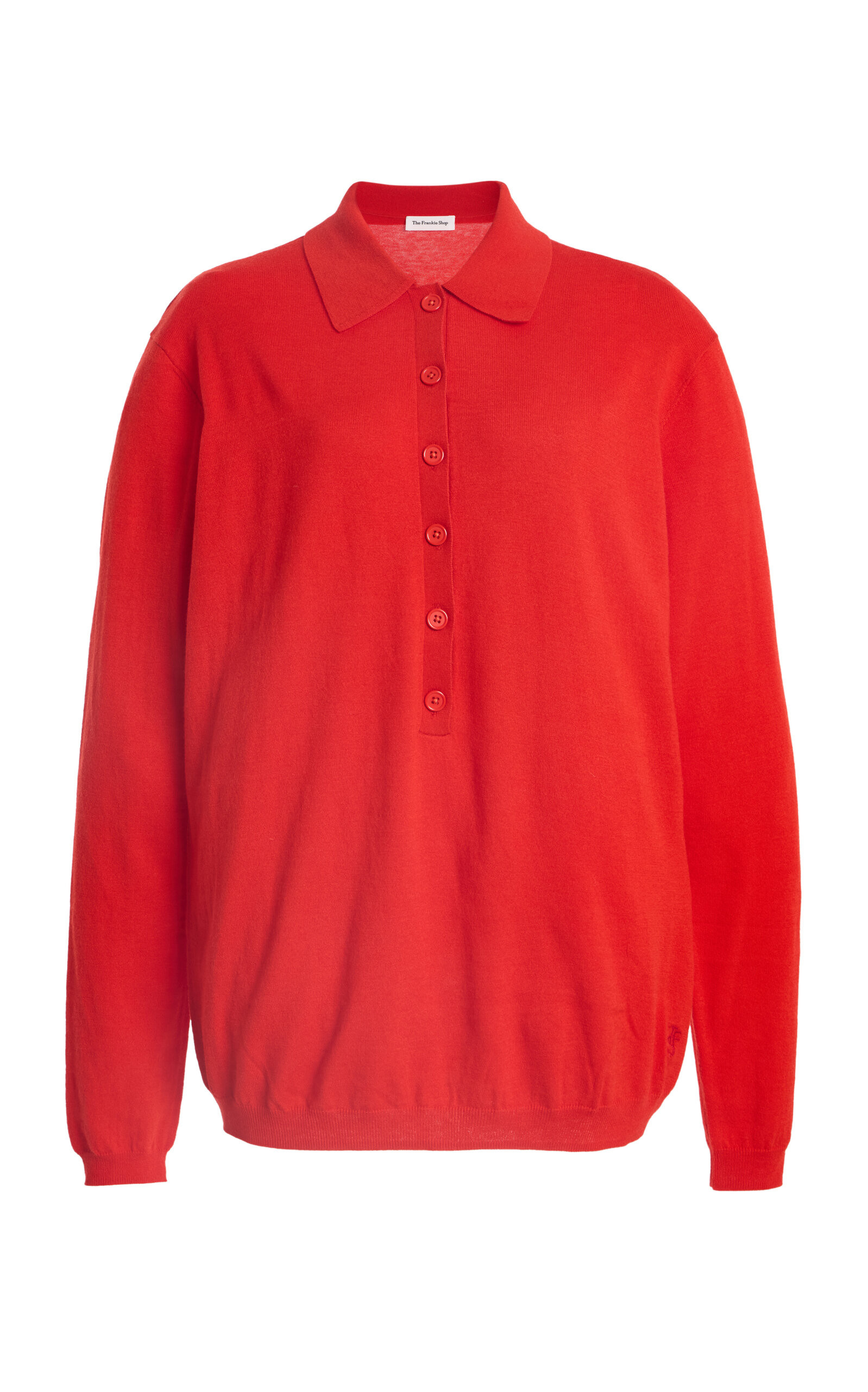 Tala Knit Wool-Blend Polo Shirt | Moda Operandi (Global)