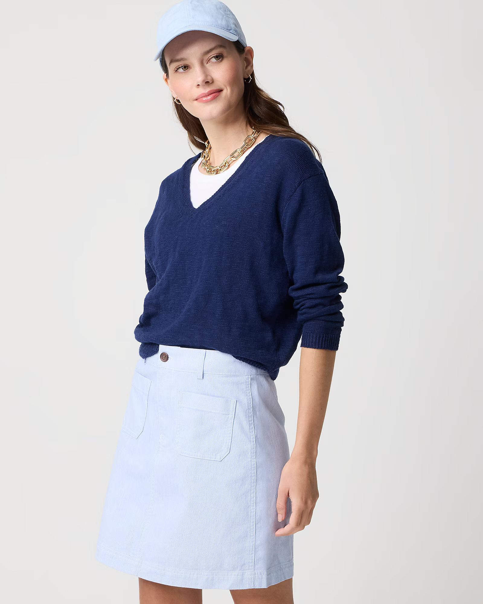 V-neck beach sweater | J.Crew Factory