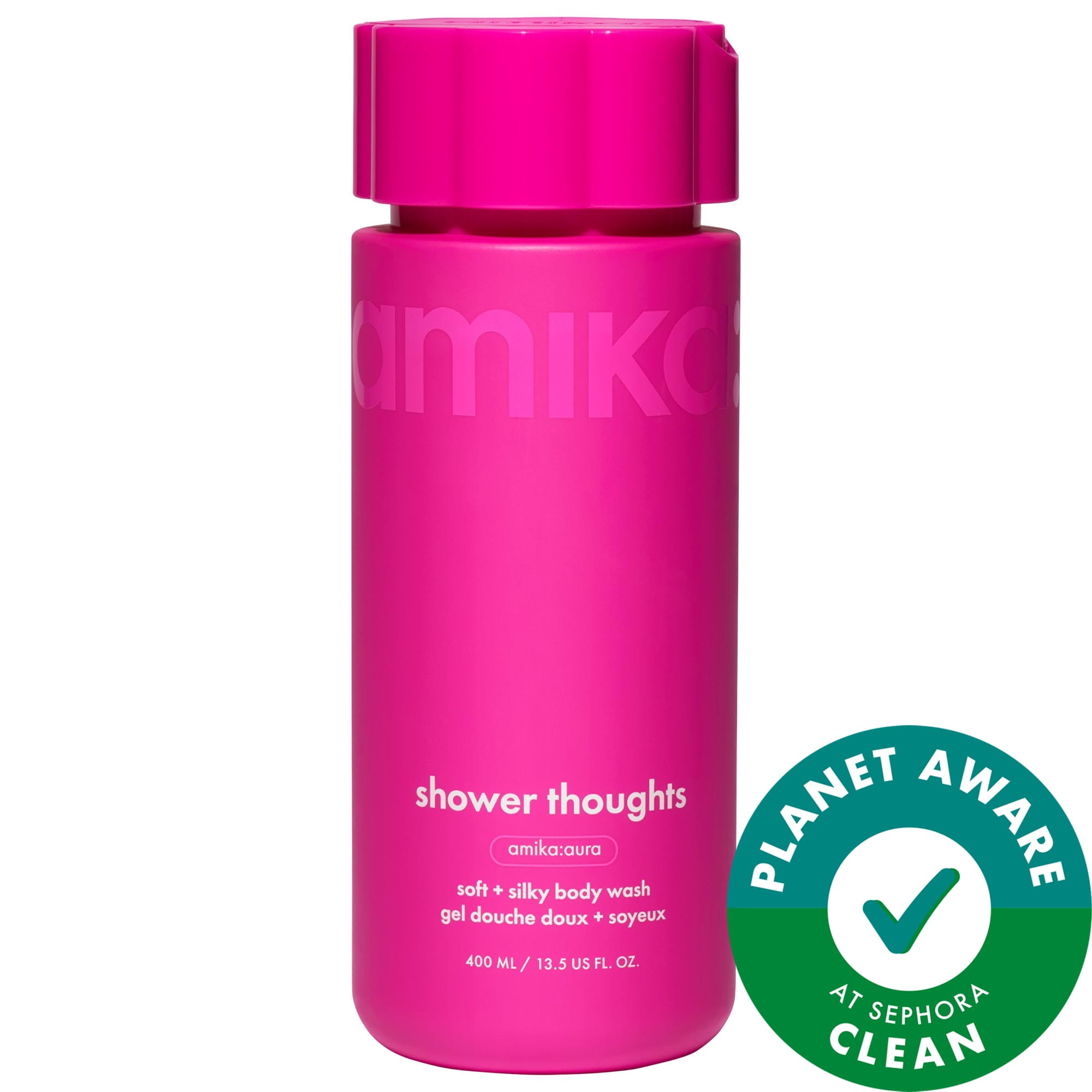 amika Shower Thoughts Soft + Silky Body Wash with AHA and Glycerin 8.5 oz/250 ml | Sephora (US)