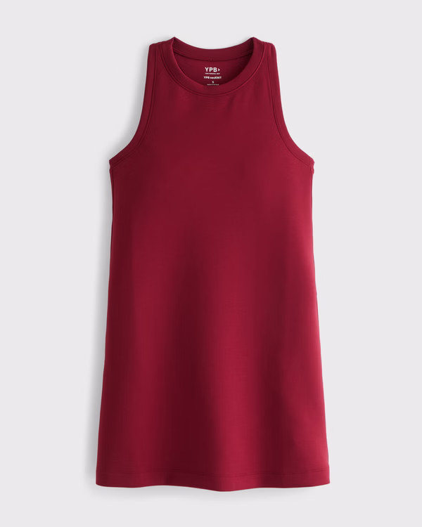 YPB neoKNIT On The Go Unlined Mini Dress | Abercrombie & Fitch (US)