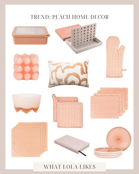 If you haven’t heard, peach is the color or the year! Here are some ways to subtly incorporate it into your home!

#LTKSeasonal #LTKstyletip #LTKhome