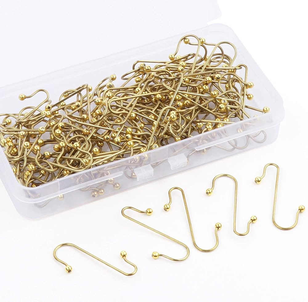Lemonfilter 120Pcs Christmas Ornament Hooks Christmas Tree Hanger Hooks Hanging Hook for Christma... | Amazon (US)
