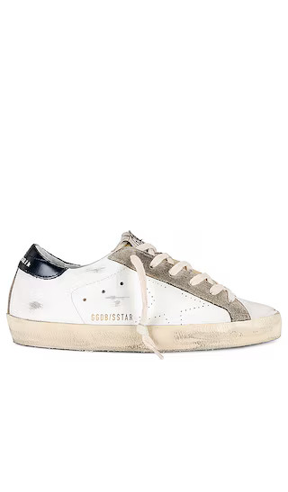 Super-Star Sneaker in White, Yellow, Taupe, & Night Blue | Revolve Clothing (Global)