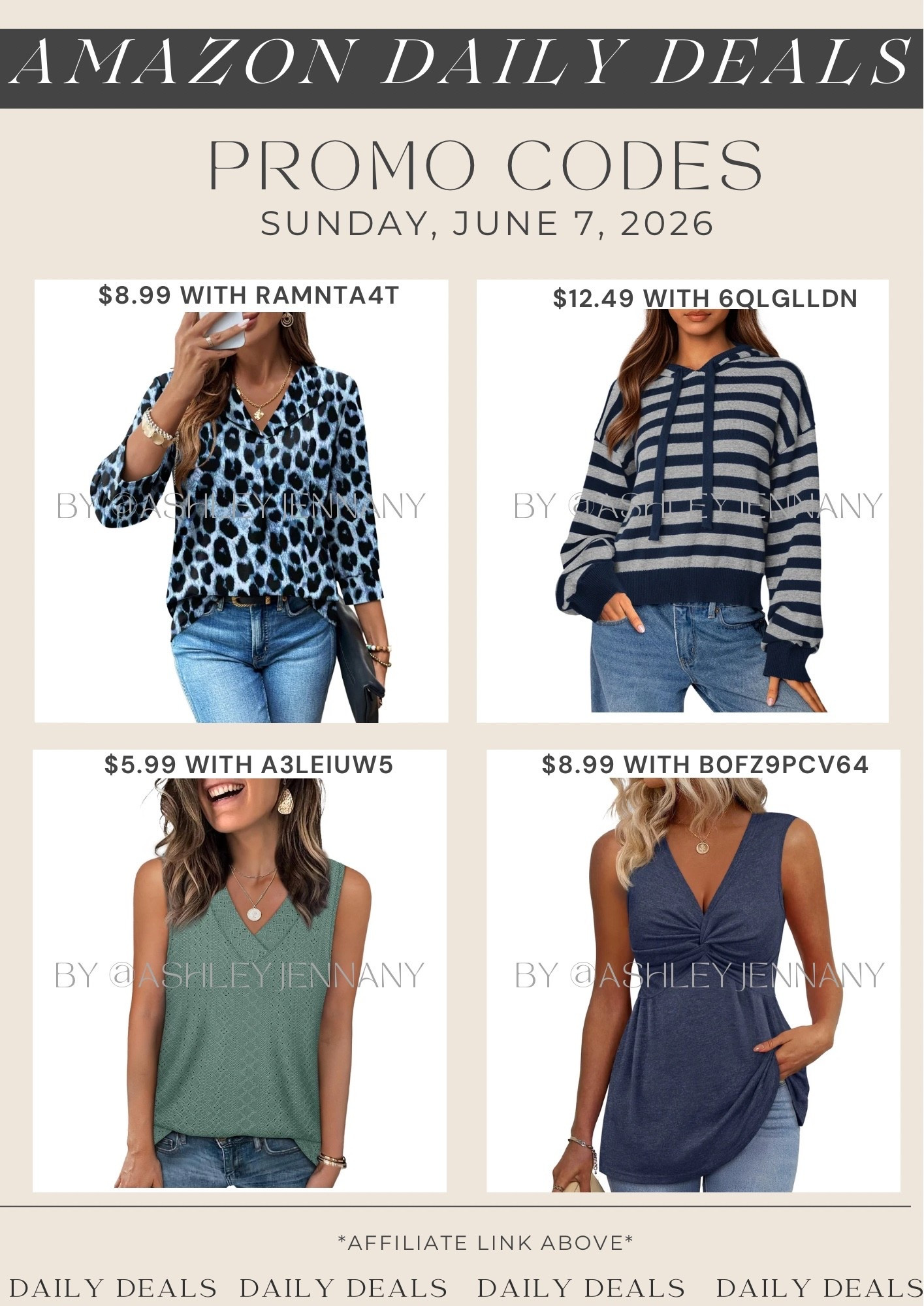 Amazon deals

#LTKSaleAlert #LTKootd #LTKMidsize