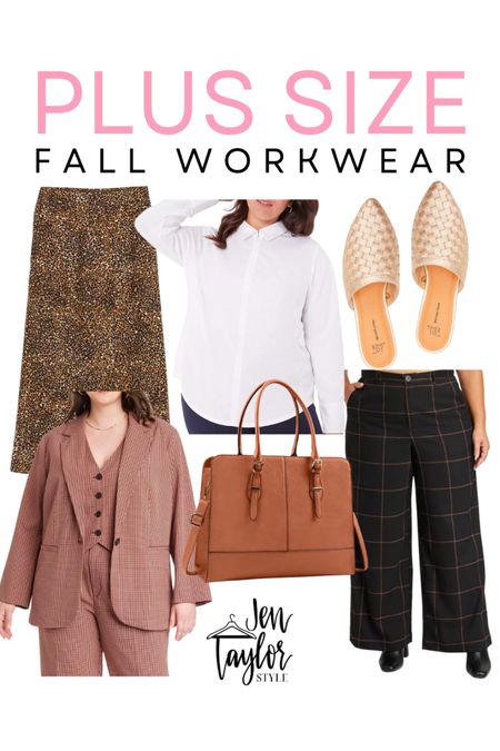 Looking for plus size workwear and outfits for the office? These plus size fall fashion finds are the perfect plus size business casual pieces to look trendy but professional.

#LTKworkwear #LTKstyletip #LTKplussize