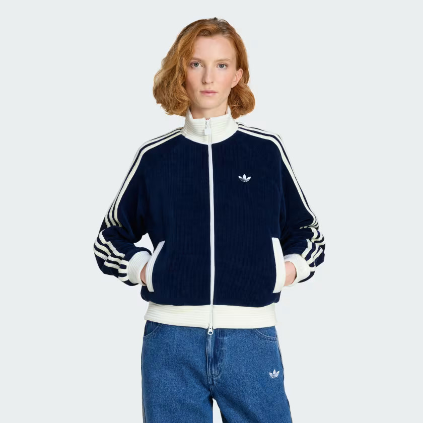 ADIDAS ORIGINALS VELOUR KNIT TRACK TOP | adidas DE