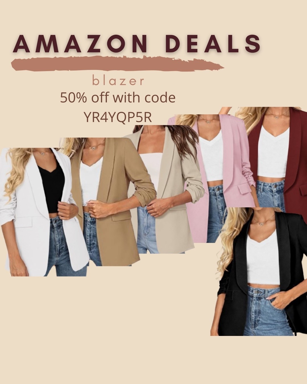 $19 ends 4/19

Amazon fashion 
Amazon deals
Blazer


#LTKSaleAlert