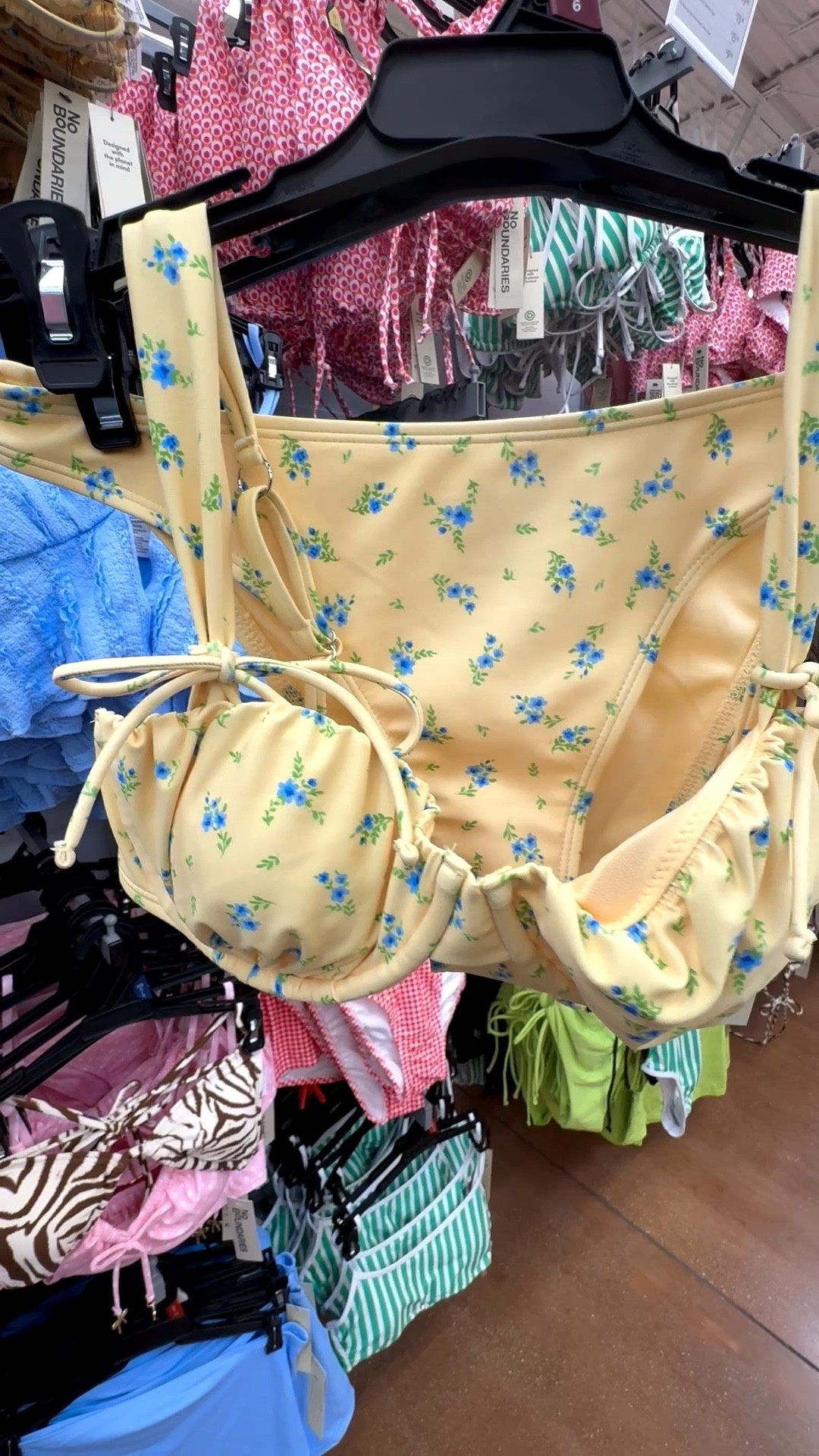 Walmart Floral Bikini | Yellow Bikini | Beach Vacation 

#LTKootd #LTKTravel #LTKSeasonal