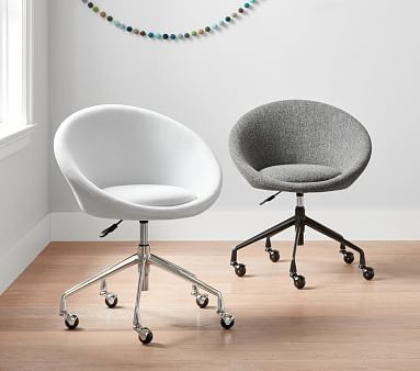 Asteria Upholstered Task Chair | Pottery Barn Kids