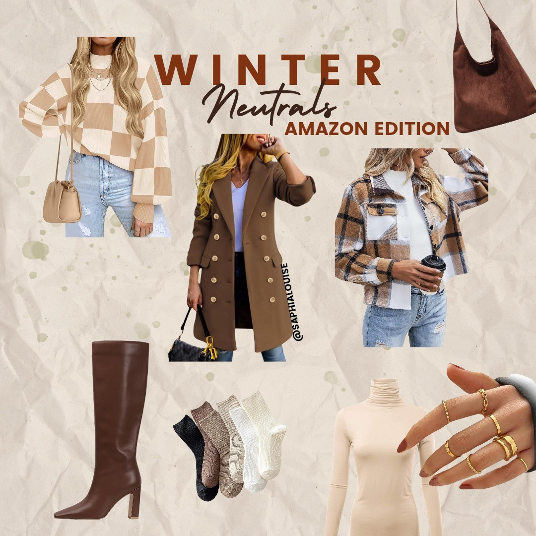 Bring in the neutrals for the winter with a touch of chic

#LTKCyberWeek #LTKHoliday #LTKFindsUnder100