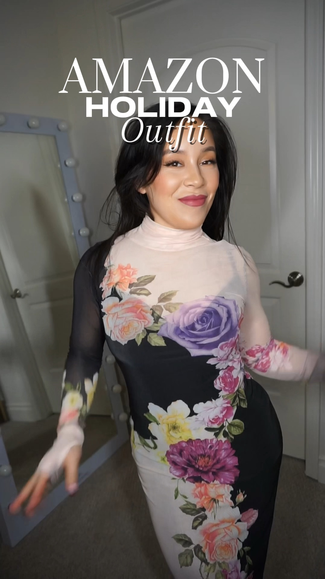 Im loving this holiday party outfit. The dress has long sleeves and plenty of stretch, making it a great choice for Thanksgiving with the fam or for your work holiday party.

Dress: smalll

#LTKHoliday #LTKSaleAlert #LTKFindsUnder50