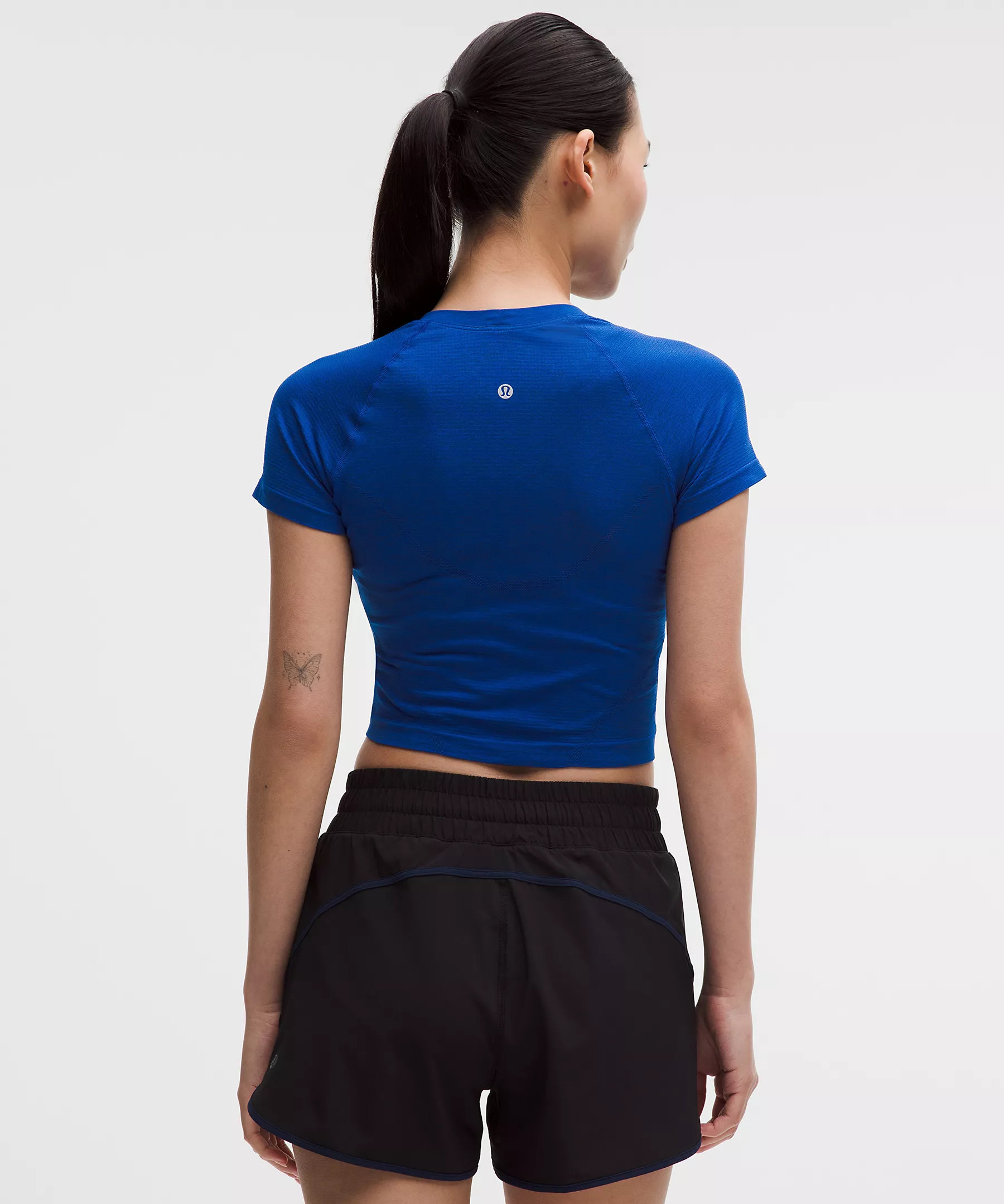 Swiftly Tech Cropped Short-Sleeve Shirt 2.0 | Lululemon (US)