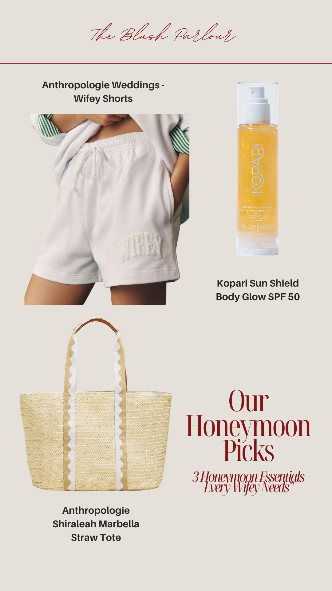 Our picks for a perfect honeymoon! 

 #LTKcanada #LTKsummer #LTKwedding