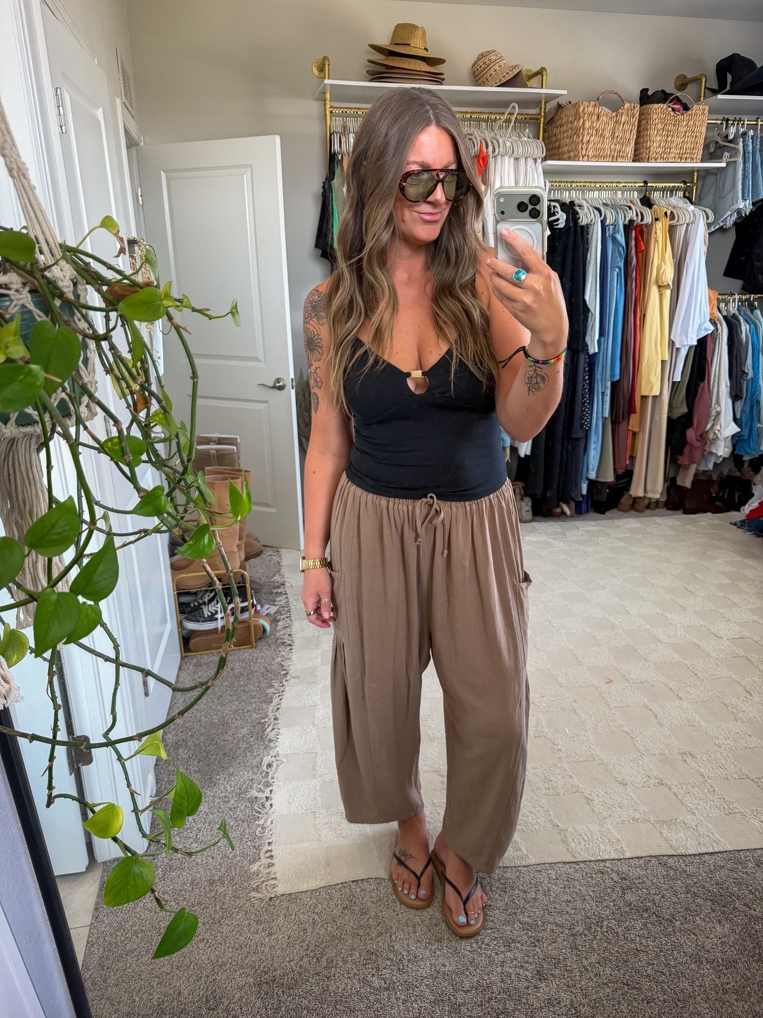 Large tank and pants

#LTKTall #LTKOver40