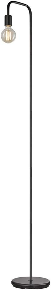 Globe Electric 12937 Holden 70" Floor Lamp, Black, Satin Finish, In-Line On/Off Foot Switch | Amazon (US)