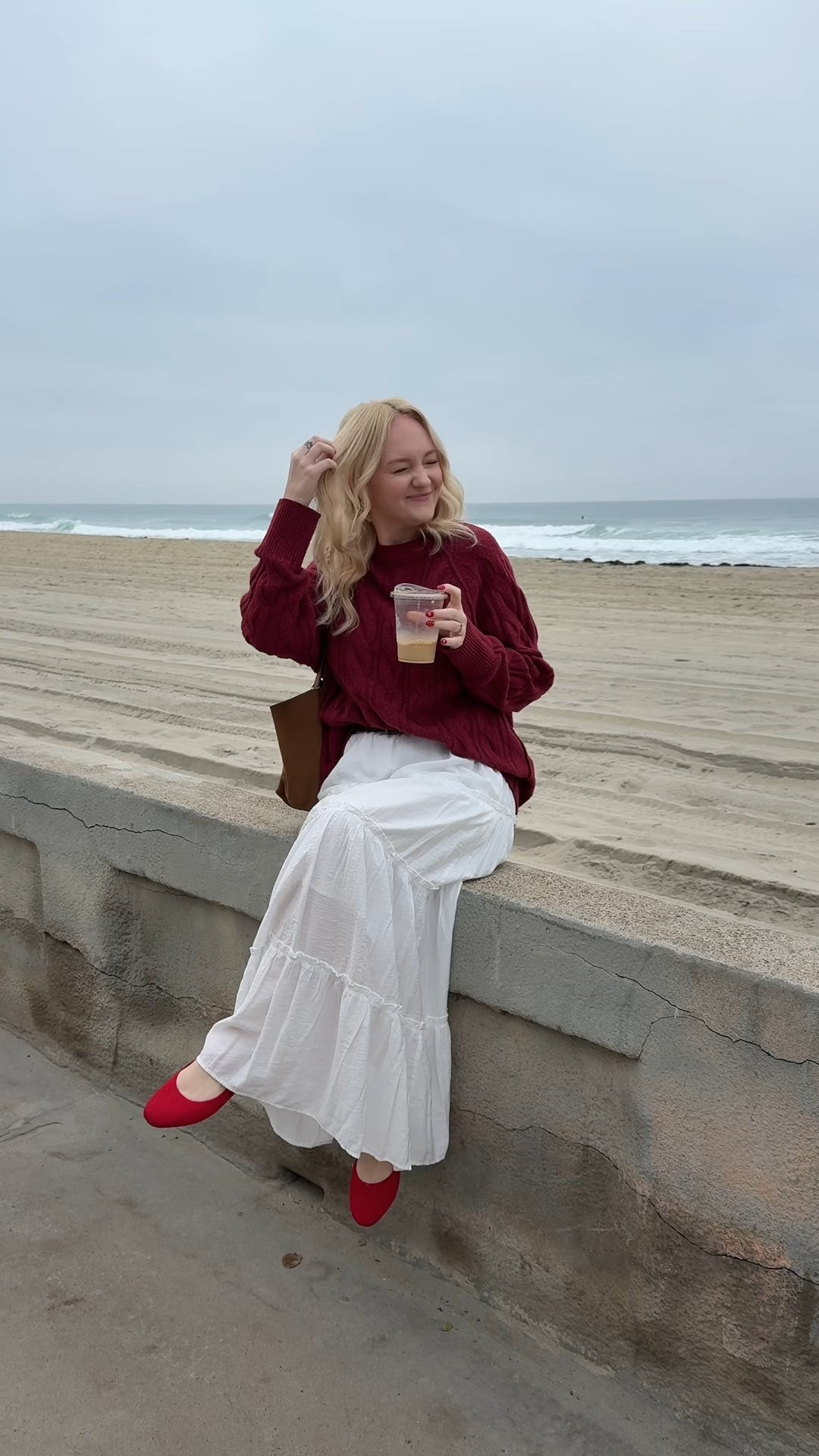 Beach day OOTD! Winter beach outfits 

#LTKdayinmylife #LTKootd