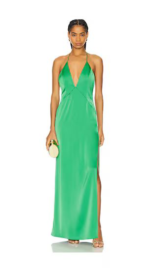 Holly Gown in Emerald Green Dress | Green Maxi Dress | Kelly Green Dress | Revolve Clothing (Global)