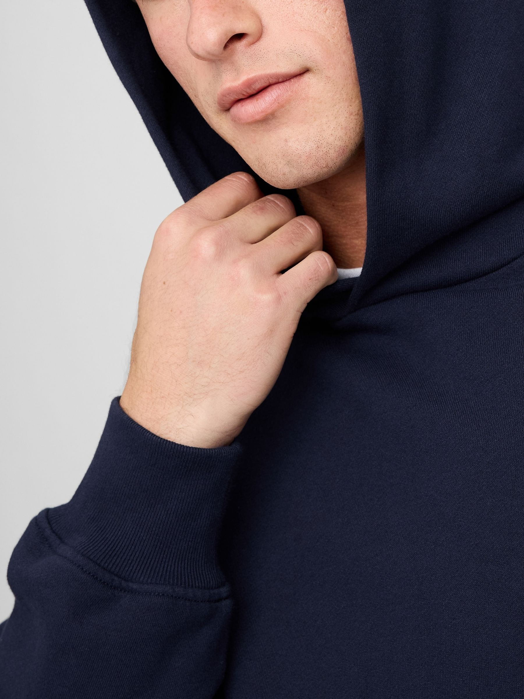 Navy Blue Oversized Heavyweight Hoodie | Gap | GAP UK
