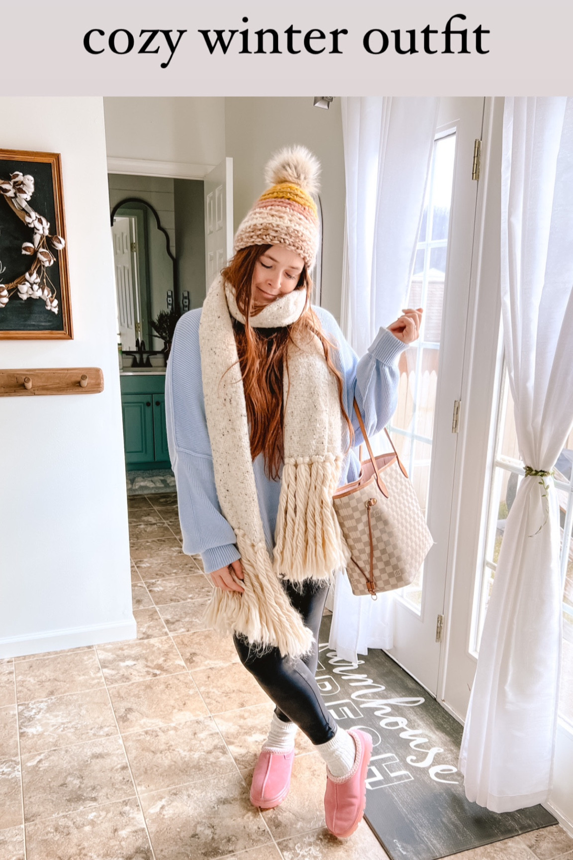 Sweater, sweater, amazon sweater, winter fashion, winter outfit, Amazon winter outfit, fringe scarf, scarf, leggings, Uggs, Tasman Uggs 

#LTKunder50 #LTKFind #LTKSeasonal